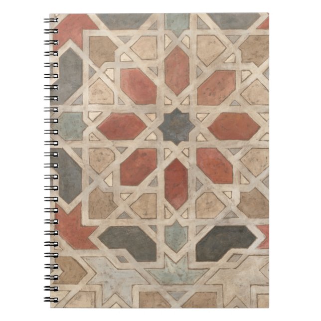 Cuaderno Diseño de Marrakech no embellecido II (Frente)