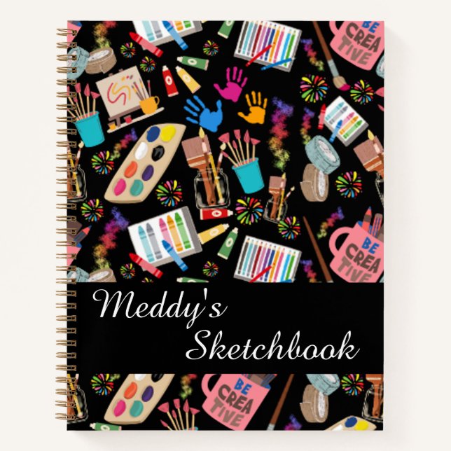 Cuaderno Diseño de materiales artísticos de moda para artis (Anverso)