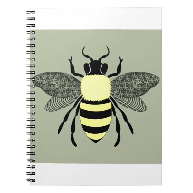 Cuaderno Diseño de miel de abeja (Frente)