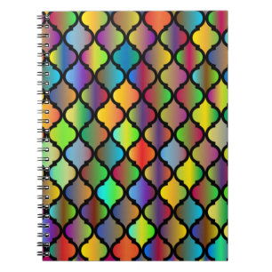 Cuaderno Diseño de mosaico colorido