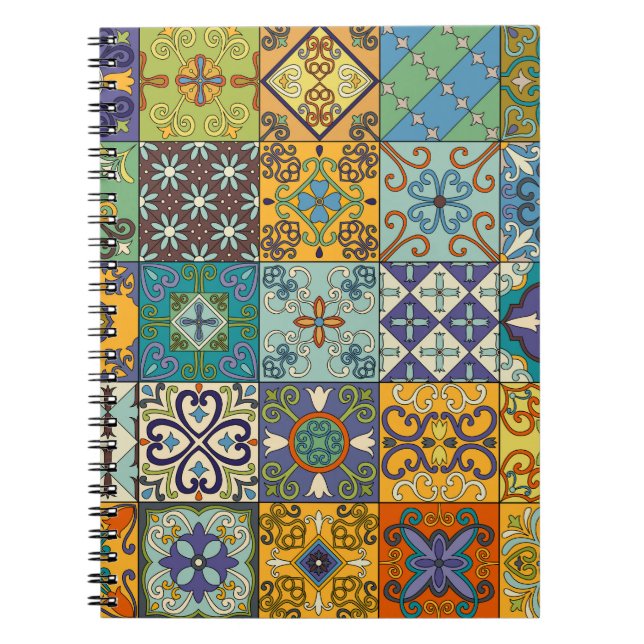 Cuaderno Diseño de mosaicos de talavera portuguesa (Frente)