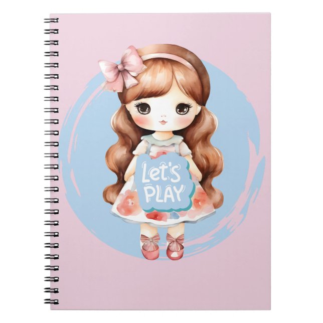 Cuaderno Diseño de muñeca – Tema "Juguemos" (Frente)