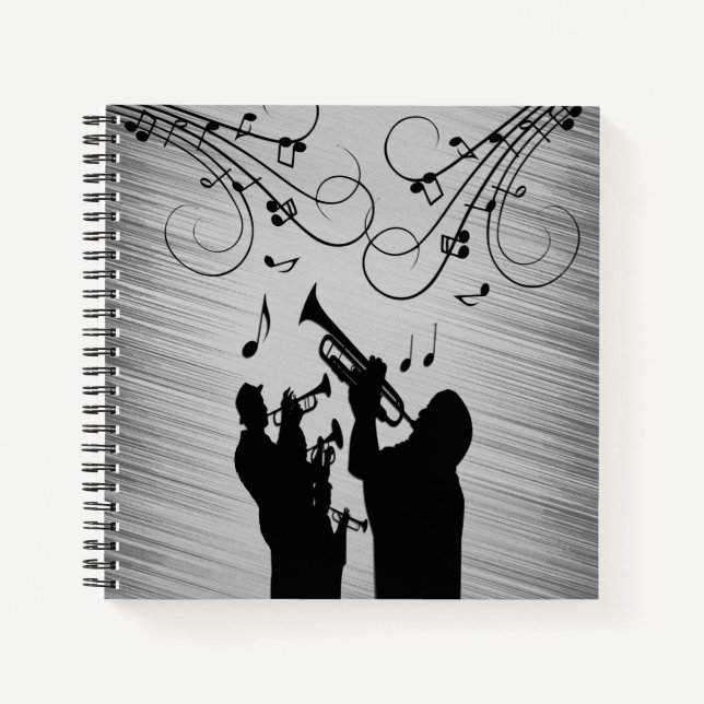 Cuaderno Diseño de música de sección de bocinas (Anverso)