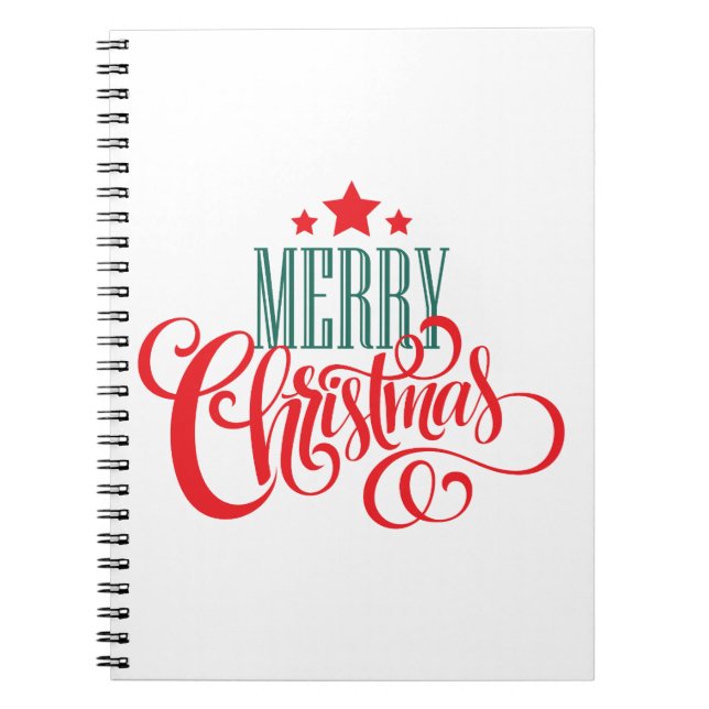 Cuaderno Diseño de navidades y estrellas (Frente)