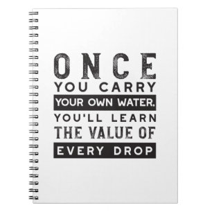 Cuaderno Diseño de oferta de sabiduría - Valor de cada gota