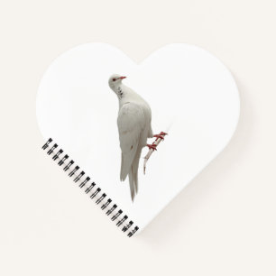 Cuaderno Diseño de paloma minimalista elegante moderno