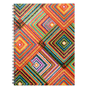 Cuaderno Diseño de parches de patrones impecable. Motor cr