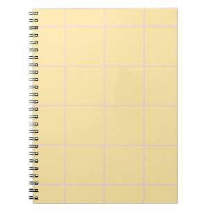 Cuaderno Diseño de patrón de franja vertical de color suave
