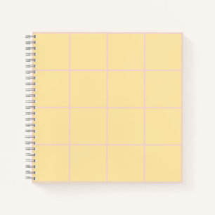 Cuaderno Diseño de patrón de franja vertical de color suave