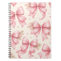 Diseño de patrón de lazo rosa – Estética Coquette