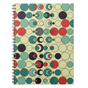 Cuaderno Diseño de patrón geométrico abstracto sin costuras