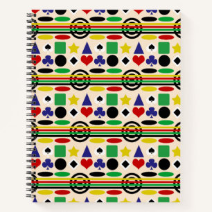 Cuaderno Diseño de patrón nórdico escandinavo tribal