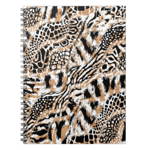 Cuaderno Diseño de patrones animales. Desi de patrón de leo