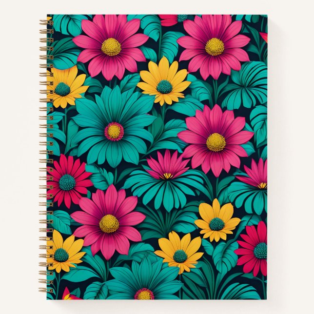 Cuaderno Diseño de patrones florales gobernados por la univ (Anverso)