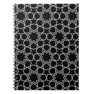 Cuaderno Diseño de patrones geométricos islámicos en árabe