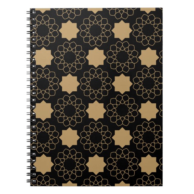 Cuaderno Diseño de patrones geométricos islámicos turco (Frente)