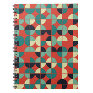 Cuaderno diseño de patrones geométricos sin costura