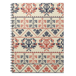 Cuaderno Diseño de patrones impecable con el palestino trad