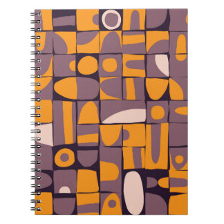 Cuaderno Diseño de patrones impecable con un chaparrón geom