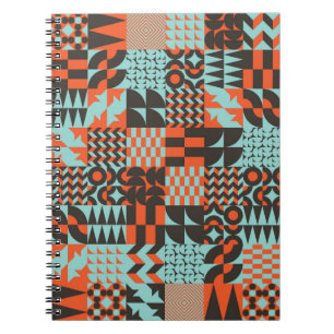Cuaderno Diseño de patrones sin fisuras de mosaico con vari