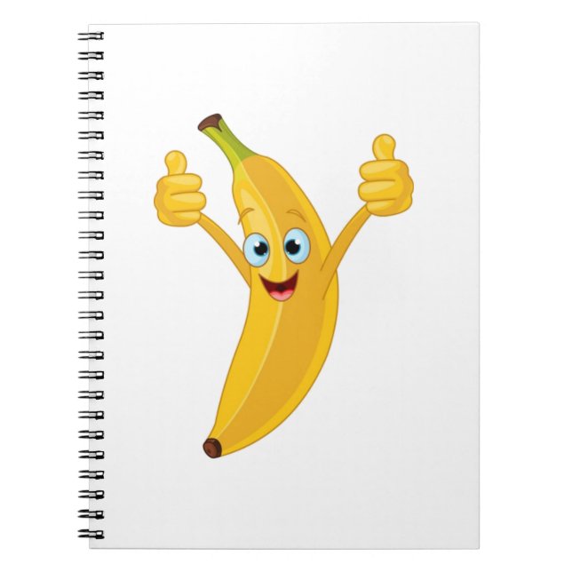 Cuaderno Diseño de Personalizado bananero (Frente)