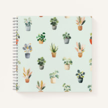 Diseño de planta de interior botánico con patrón d
