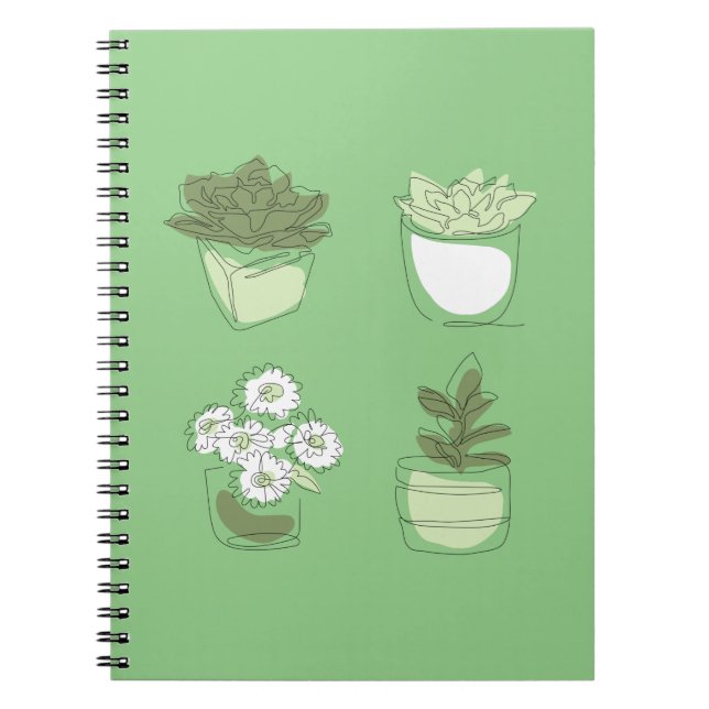 Cuaderno Diseño de Plantas de Interior (Frente)