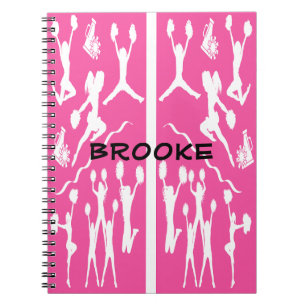 CUADERNO DISEÑO DE PORTÁTILES ESPECIALES CHEERLEADER BLANCO