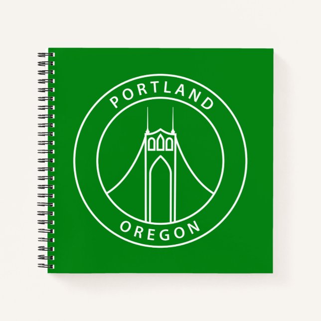Cuaderno Diseño de Portland Oregon (Anverso)
