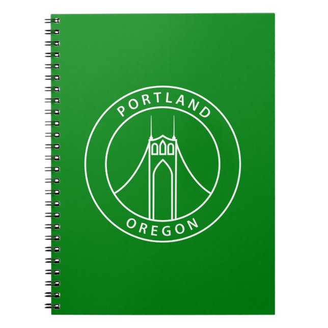Cuaderno Diseño de Portland Oregon (Frente)