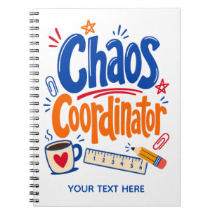 Cuaderno Diseño de Profesor Coordinador de Caos Regreso a l