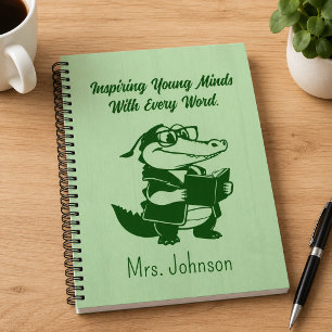Cuaderno Diseño de Profesor de Inglés que Inspira Mentes Jó