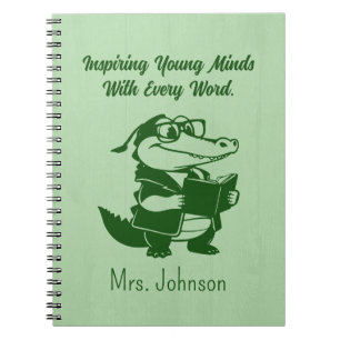 Cuaderno Diseño de Profesor de Inglés que Inspira Mentes Jó