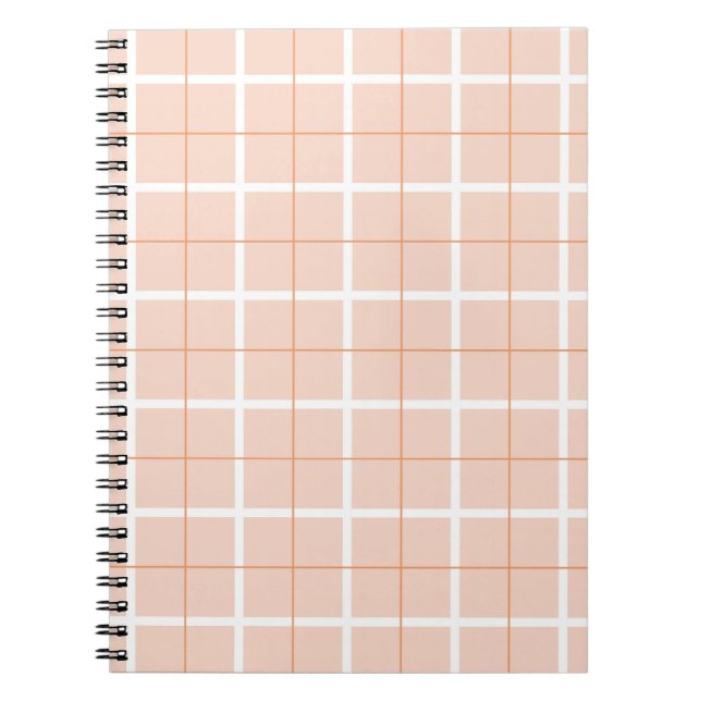 Cuaderno Diseño de punto con patrón de franja vertical de c (Frente)