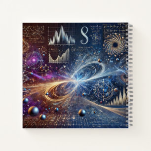Cuaderno Diseño de ráfaga de energía y ecuaciones científic