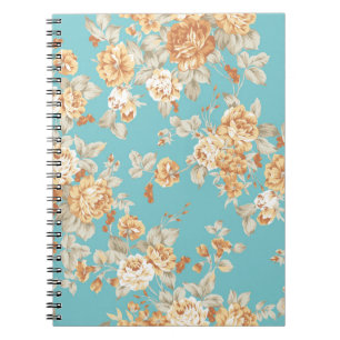Cuaderno Diseño de ramo de rosa Patrón sin inconvenientes c