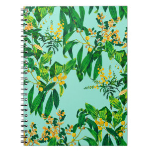 Cuaderno Diseño de repetición sin igual hecho con hojas tro