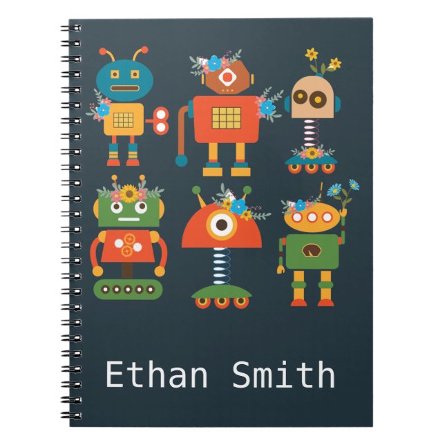 Cuaderno Diseño de robots pequeños (Frente)