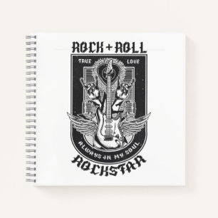 Cuaderno Diseño de rock de guitarra
