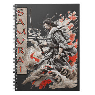 Cuaderno Diseño de Samurai Vintage