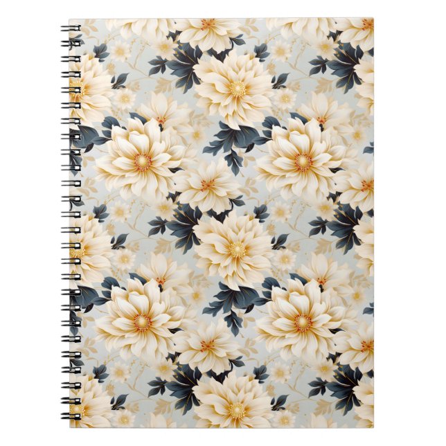 Cuaderno Diseño de serie floral Boda 2 (Frente)