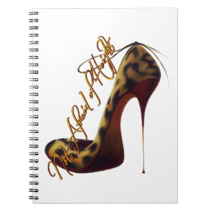 Cuaderno Diseño de tacones altos en tres Modas