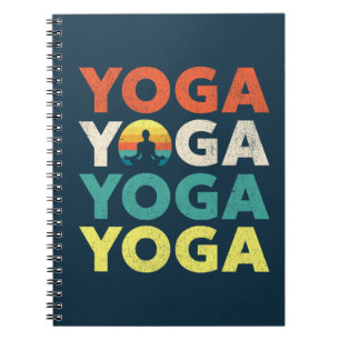 Cuaderno Diseño de texto de yoga