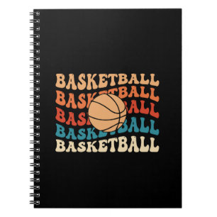 Cuaderno Diseño de tipografía deportiva vintage de balonces