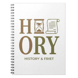Cuaderno Diseño de tipografía para profesor de historia