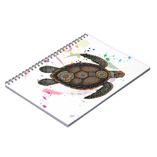 Cuaderno Diseño de tortugas marinas de Mandala