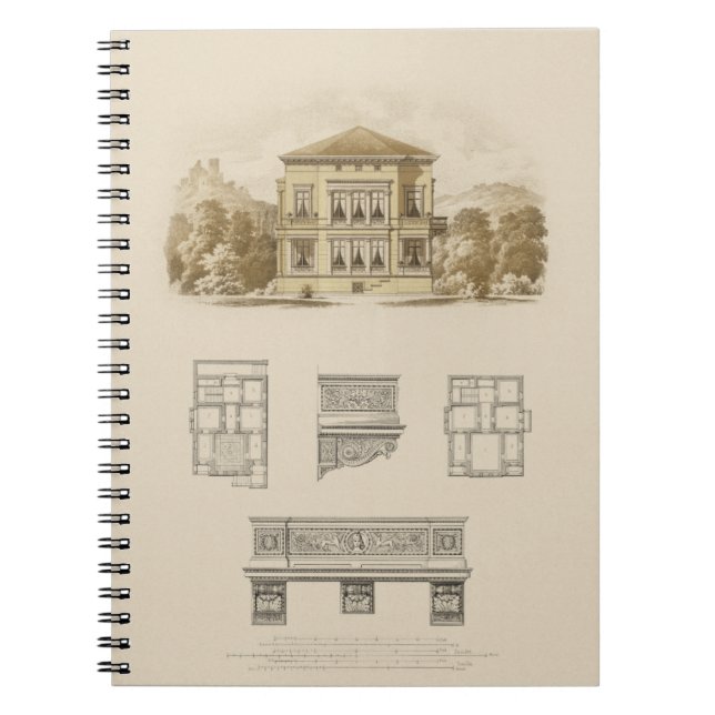 Cuaderno Diseño de un inmueble con planes interiores (Frente)