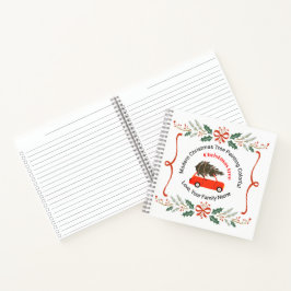 Cuaderno Diseño de vacaciones personalizado con texto de Na