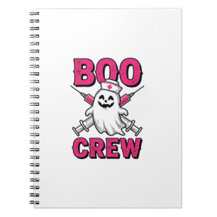 Cuaderno Diseño de vector de enfermera de la tripulación Bo