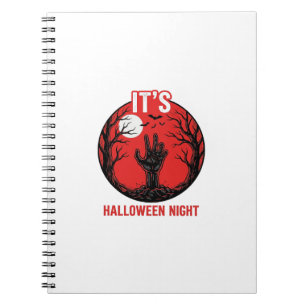 Cuaderno Diseño de vector de grabado vintage de noche de Ha